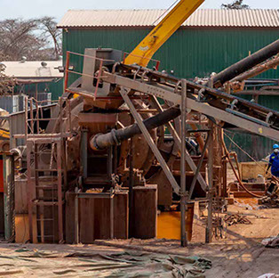 Pickstone Peerless Mine in Chegutu owned by Dallaglio