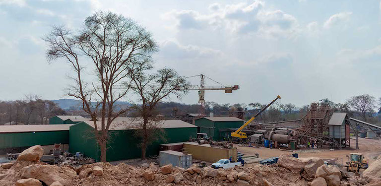 Pickstone Peerless Mine in Chegutu owned by Dallaglio